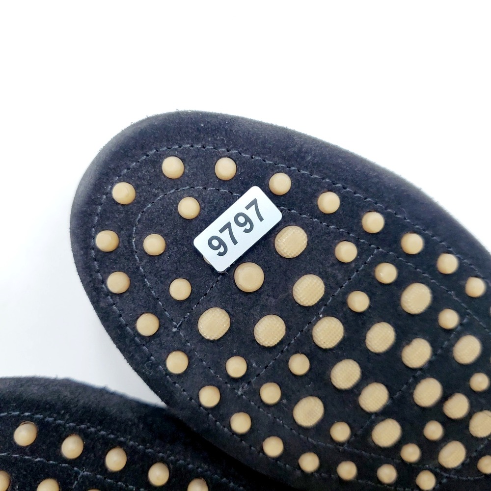 Oliver Cabell Loafer Women 38 Black Suede Slip On Driving Driver Minimalist Shoe - Picture 12 of 12